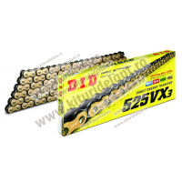 Lant VX series X-Ring D.I.D Chain 525VX3 108 zale auriu/negru