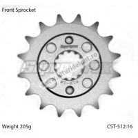Pinion fata SUPERSPROX CST-512:16 16T, 520