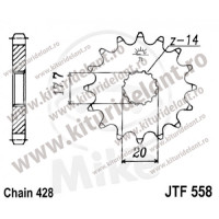 Pinion fata JTF558.14 14T, 428