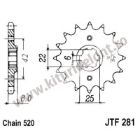 Pinion fata JTF281.15 15T, 520