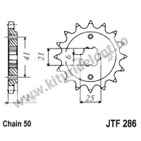 Pinion fata JTF286.15 15T, 530