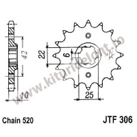 Pinion fata JTF306.15 15T, 520