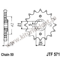 Pinion fata JTF571.16 16T, 530
