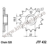 Pinion fata JTF432.12 12T, 520