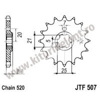 Pinion fata JTF507.15 15T, 520
