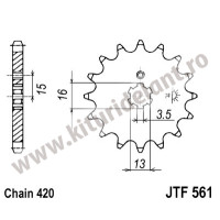 Pinion fata JTF561.14 14T, 420