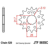 Pinion fata JTF565.13SC 13T, 520 Self Cleaning Lightweight