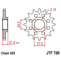 Pinion fata JTF709.16 16T, 525