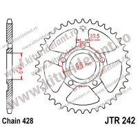 Foaie spate JTR242.53 53T, 428