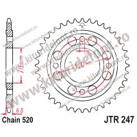 Foaie spate JTR247.36 36T, 520