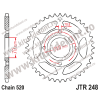 Foaie spate JTR248.44 44T, 520