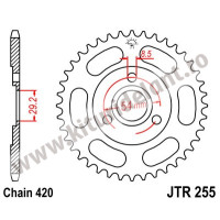 Foaie spate JTR255.39 39T, 420