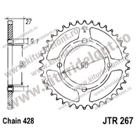 Foaie spate JTR267.39 39T, 428