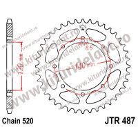 Foaie spate JTR487.45 45T, 520