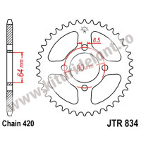 Foaie spate JTR834.48 48T, 420