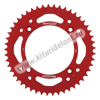 Rear ALU sprocket SUPERSPROX RAL-209:49-RED Rosu 49T, 420