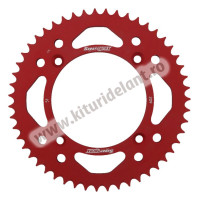 Rear ALU sprocket SUPERSPROX RAL-209:51-RED Rosu 51T, 420