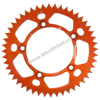 Rear ALU sprocket SUPERSPROX RAL-4:48-ORG portocaliu 48T, 420