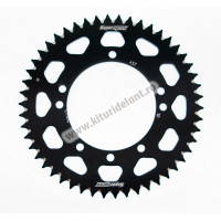 Rear ALU sprocket SUPERSPROX RAL-457:50-BLK Negru 50T, 420