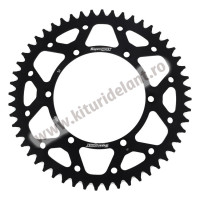 Rear ALU sprocket SUPERSPROX RAL-460:52-BLK Negru 52T, 420