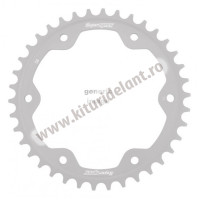 Rear ALU sprocket SUPERSPROX RAL-613:39-BLK Negru 39T, 525