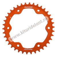 Rear ALU sprocket SUPERSPROX RAL-613:38-ORG portocaliu 38T, 525