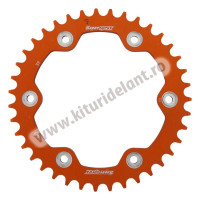 Rear ALU sprocket SUPERSPROX RAL-613:39-ORG portocaliu 39T, 525