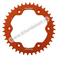 Rear ALU sprocket SUPERSPROX RAL-613:40-ORG portocaliu 40T, 525