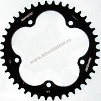 Rear ALU sprocket SUPERSPROX RAL-614:42-BLK Negru 42T, 525