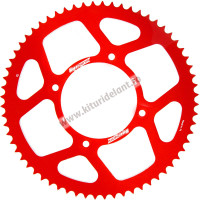 Rear ALU sprocket SUPERSPROX RAL-6618:64-RED Rosu 64T, 420