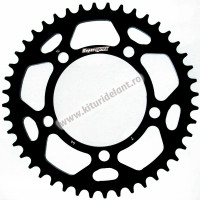 Rear ALU sprocket SUPERSPROX RAL-7:44-BLK Negru 44T, 525