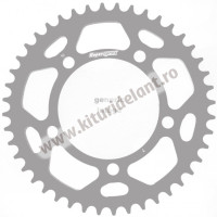 Rear ALU sprocket SUPERSPROX RAL-7:45-RED Rosu 45T, 525