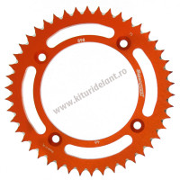 Rear ALU sprocket SUPERSPROX RAL-898:46-ORG portocaliu 46T, 428