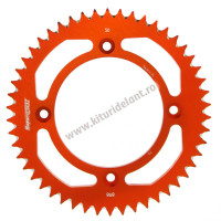 Rear ALU sprocket SUPERSPROX RAL-898:50-ORG portocaliu 50T, 428