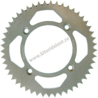 Rear ALU sprocket SUPERSPROX RAL-998:49-SLV argintiu 49T, 428